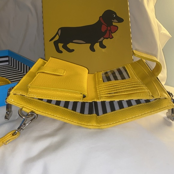 Marc retro Yellow Dachshund Dog Wallet - Picture 5 of 5